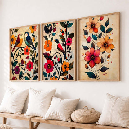 Floral Wall Art Paintings for Living Room Bedroom