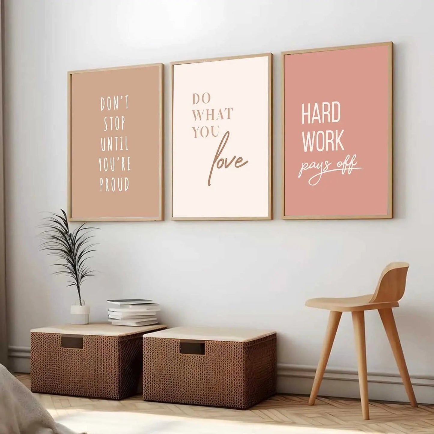 Motivational Wall Art Paintings for Living Room - Wall Poster With frames by Kotart store
