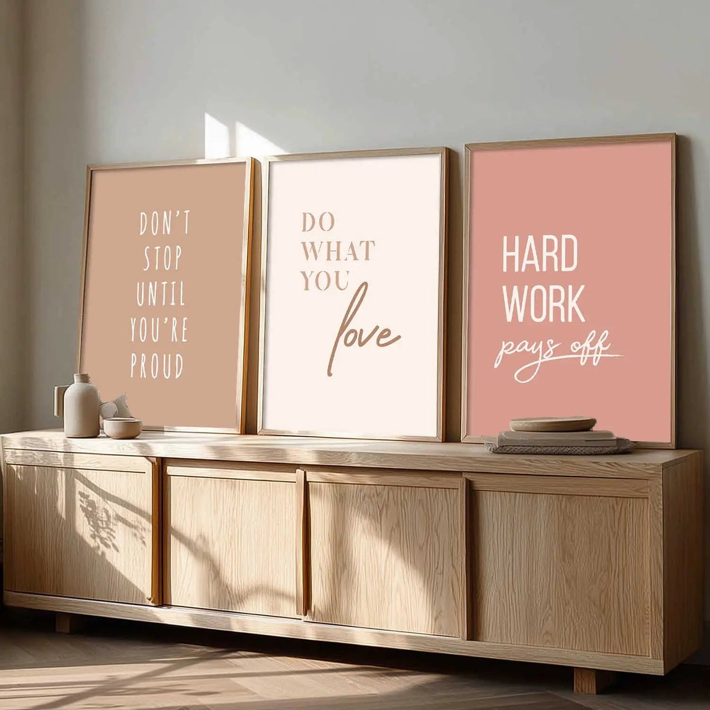 Motivational Wall Art Paintings for Living Room - Wall Poster With frames by Kotart store