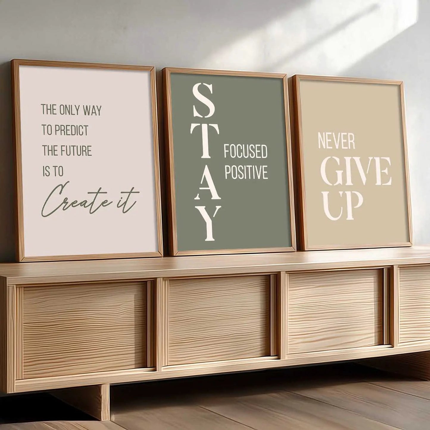 Motivational Wall Art Paintings for Living Room - Wall Poster With frames by Kotart store
