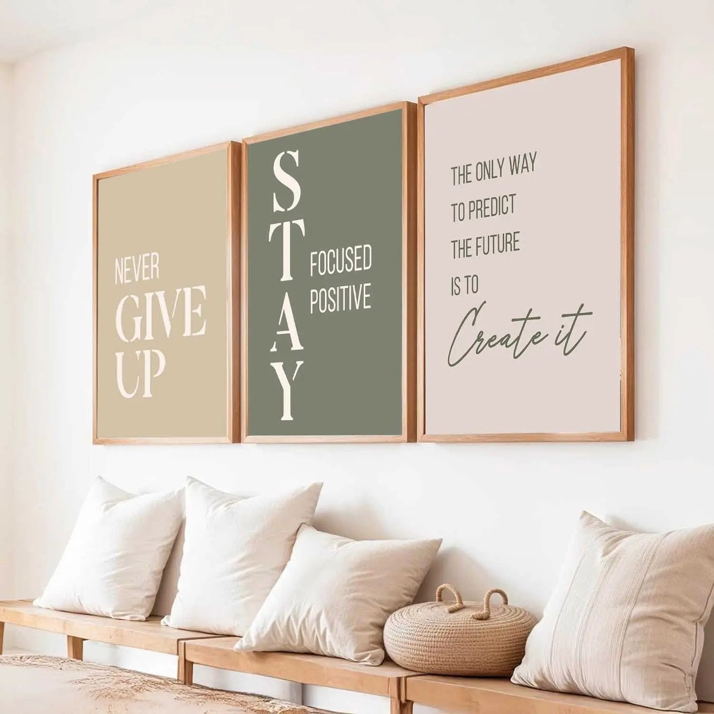 Motivational Wall Art Paintings for Living Room - Wall Poster With frames by Kotart store