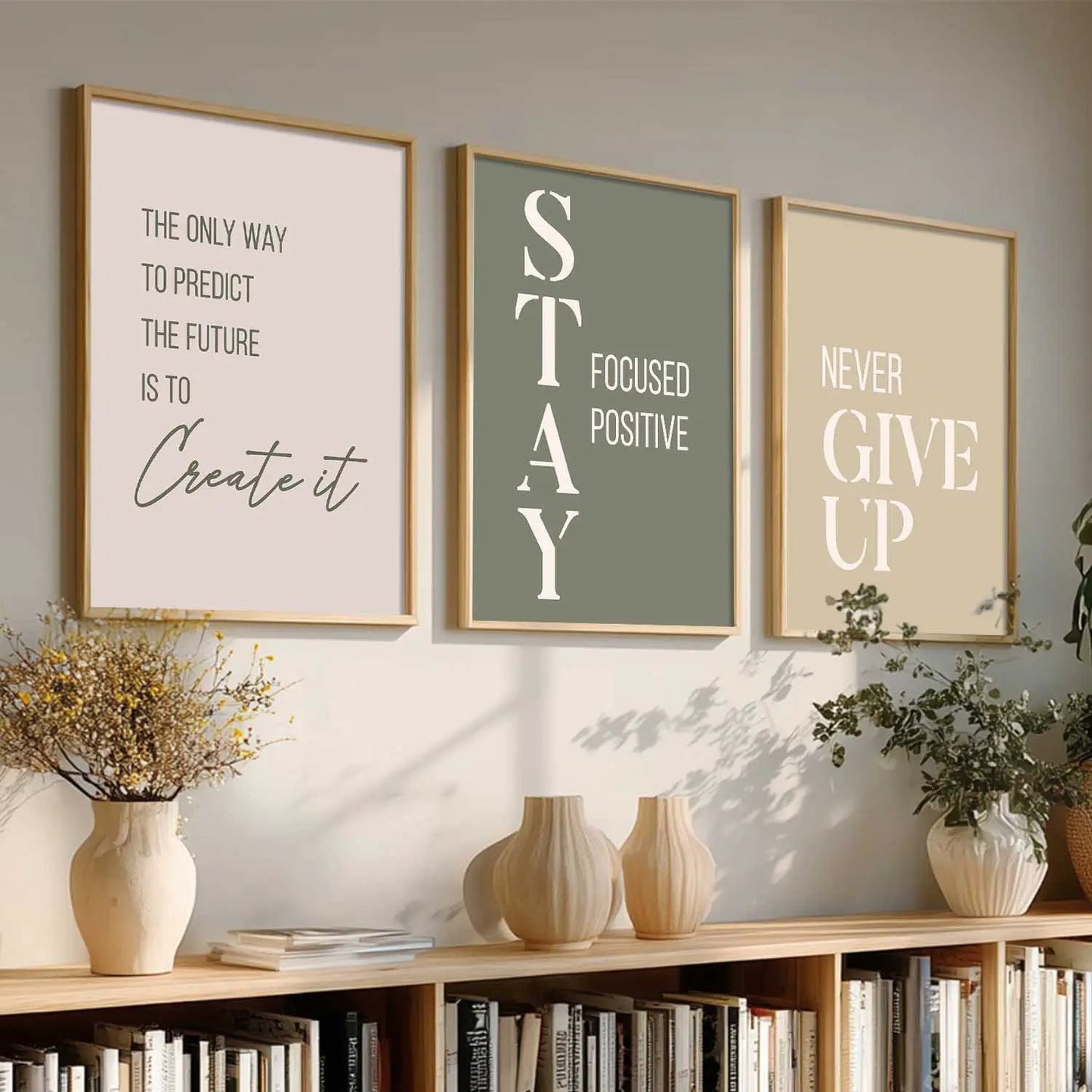 Motivational Wall Art Paintings for Living Room - Wall Poster With frames by Kotart store