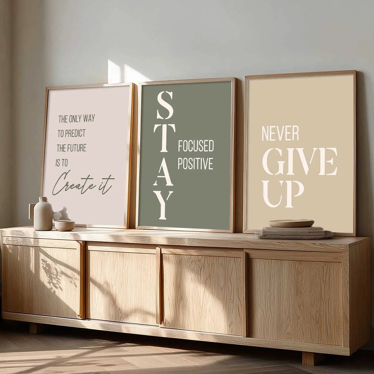 Motivational Wall Art Paintings for Living Room - Wall Poster With frames by Kotart store
