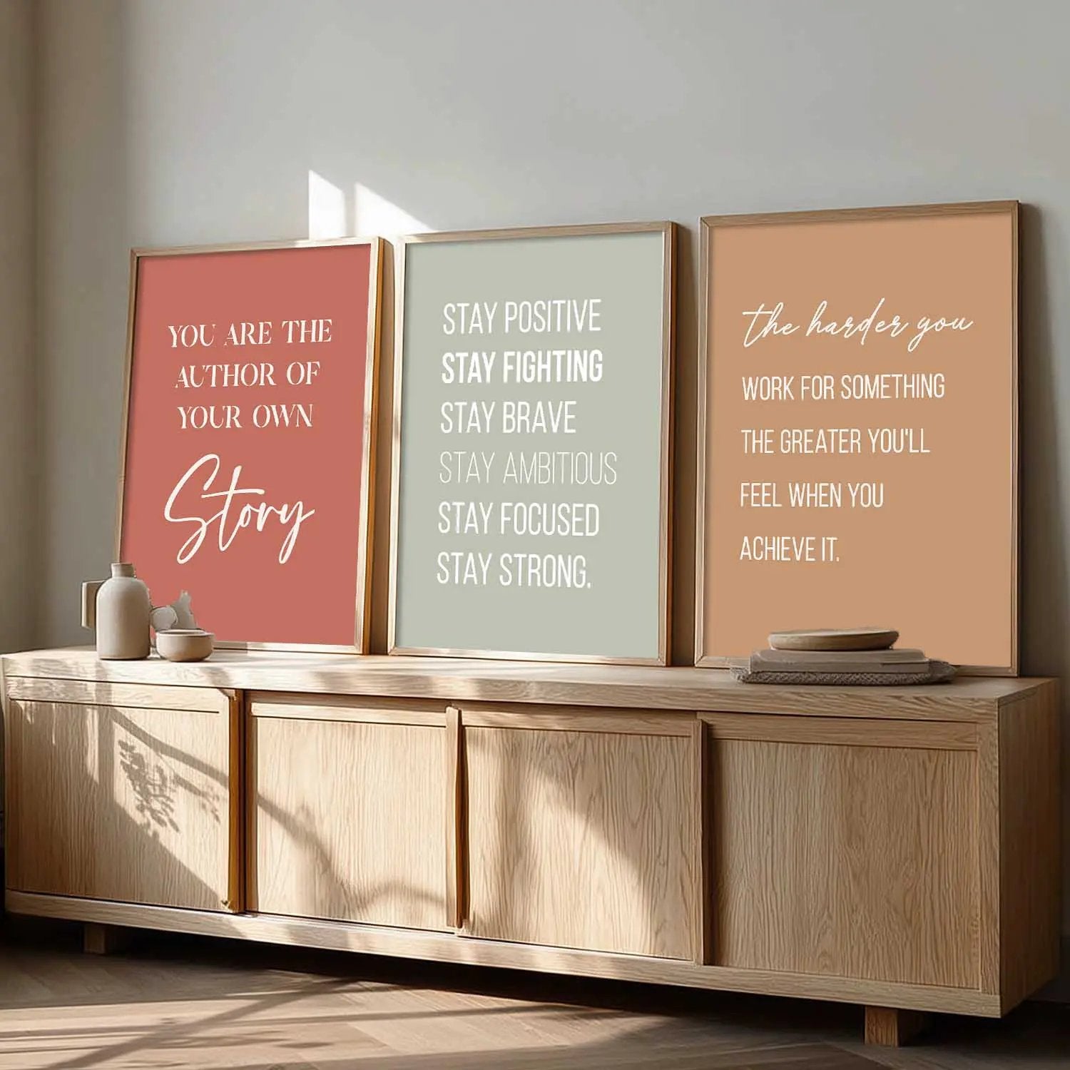 Motivational Wall Art Paintings for Living Room - Wall Poster With frames by Kotart store