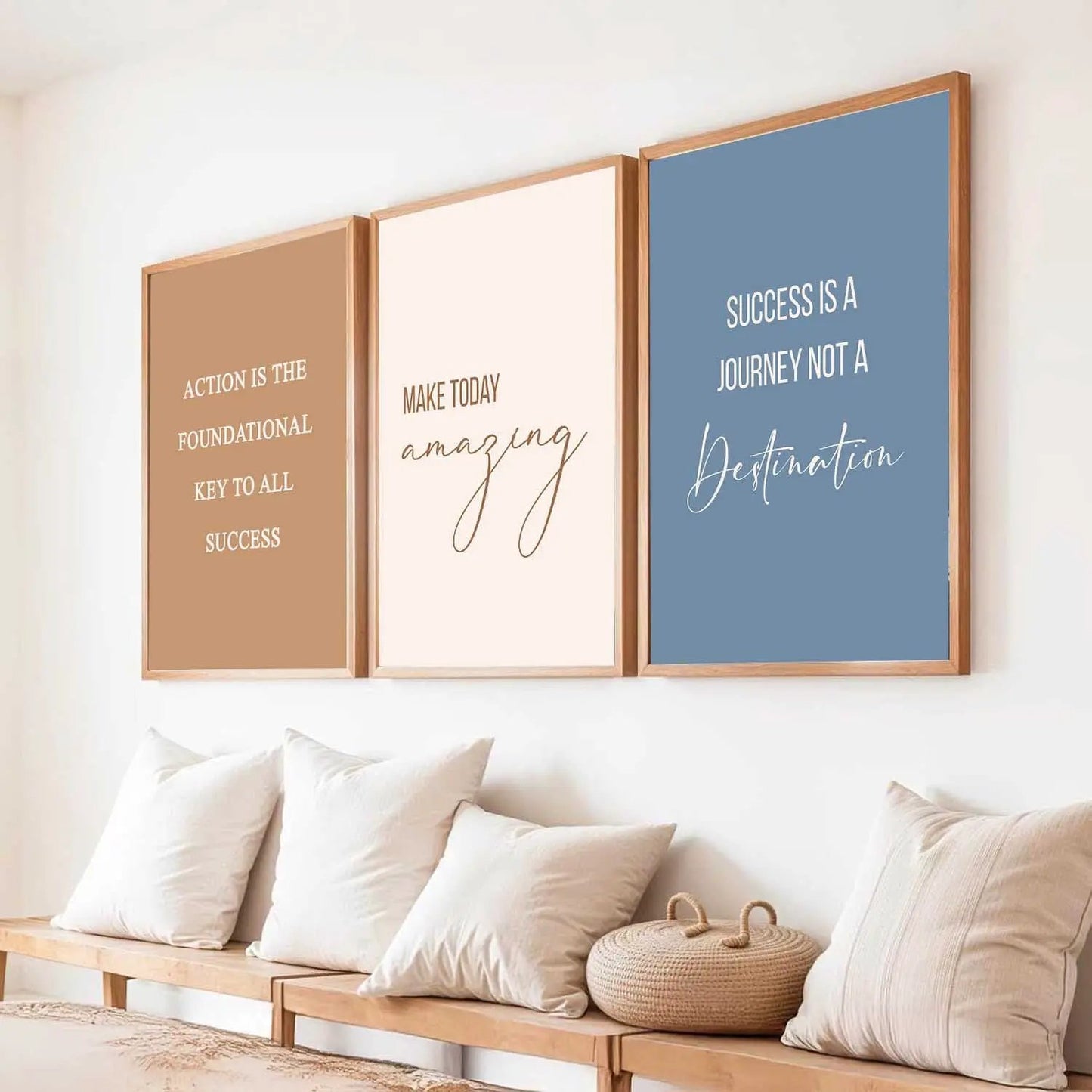 Motivational Wall Art Paintings for Living Room - Wall Poster With frames by Kotart store