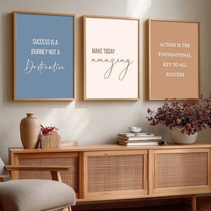 Motivational Wall Art Paintings for Living Room - Wall Poster With frames by Kotart store