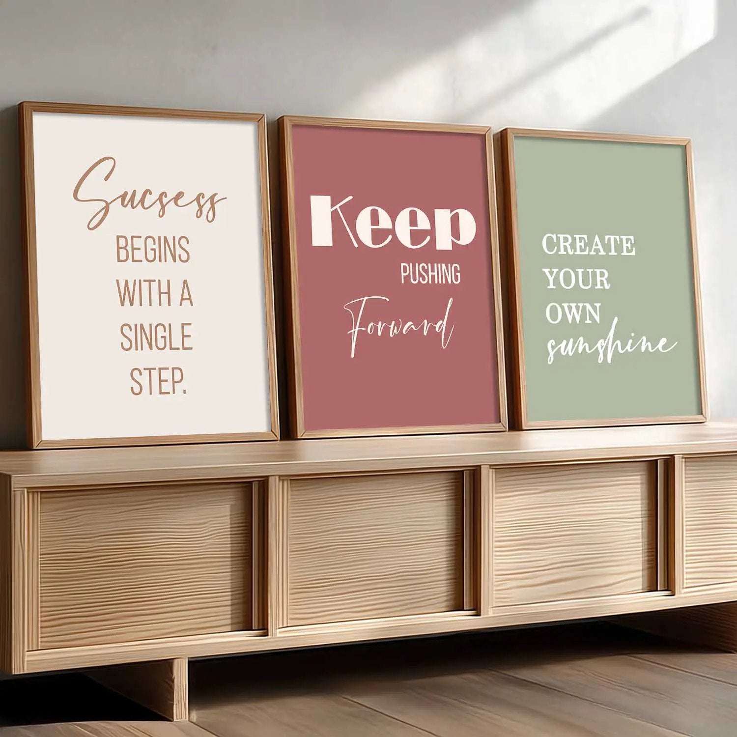 Motivational Wall Art Paintings for Living Room - Wall Poster With frames by Kotart store