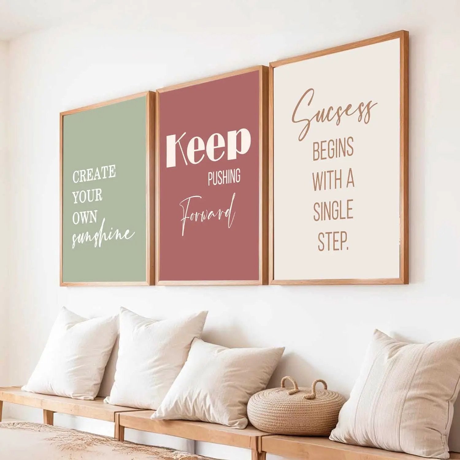 Motivational Wall Art Paintings for Living Room - Wall Poster With frames by Kotart store