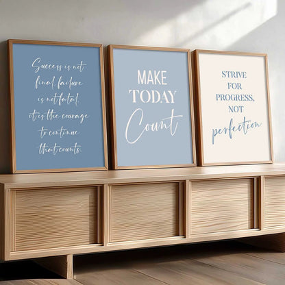 Motivational Wall Art Paintings for Living Room - Wall Poster With frames by Kotart store