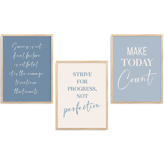 Motivational  Wall Art Paintings for Living Room - Wall Poster With frames