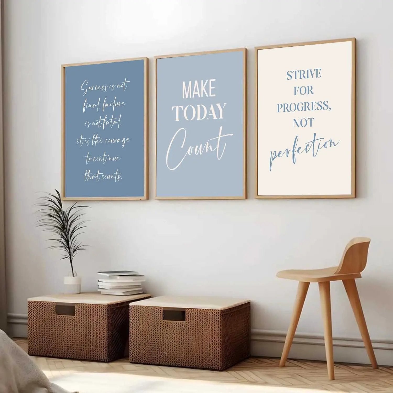 Motivational Wall Art Paintings for Living Room - Wall Poster With frames by Kotart store