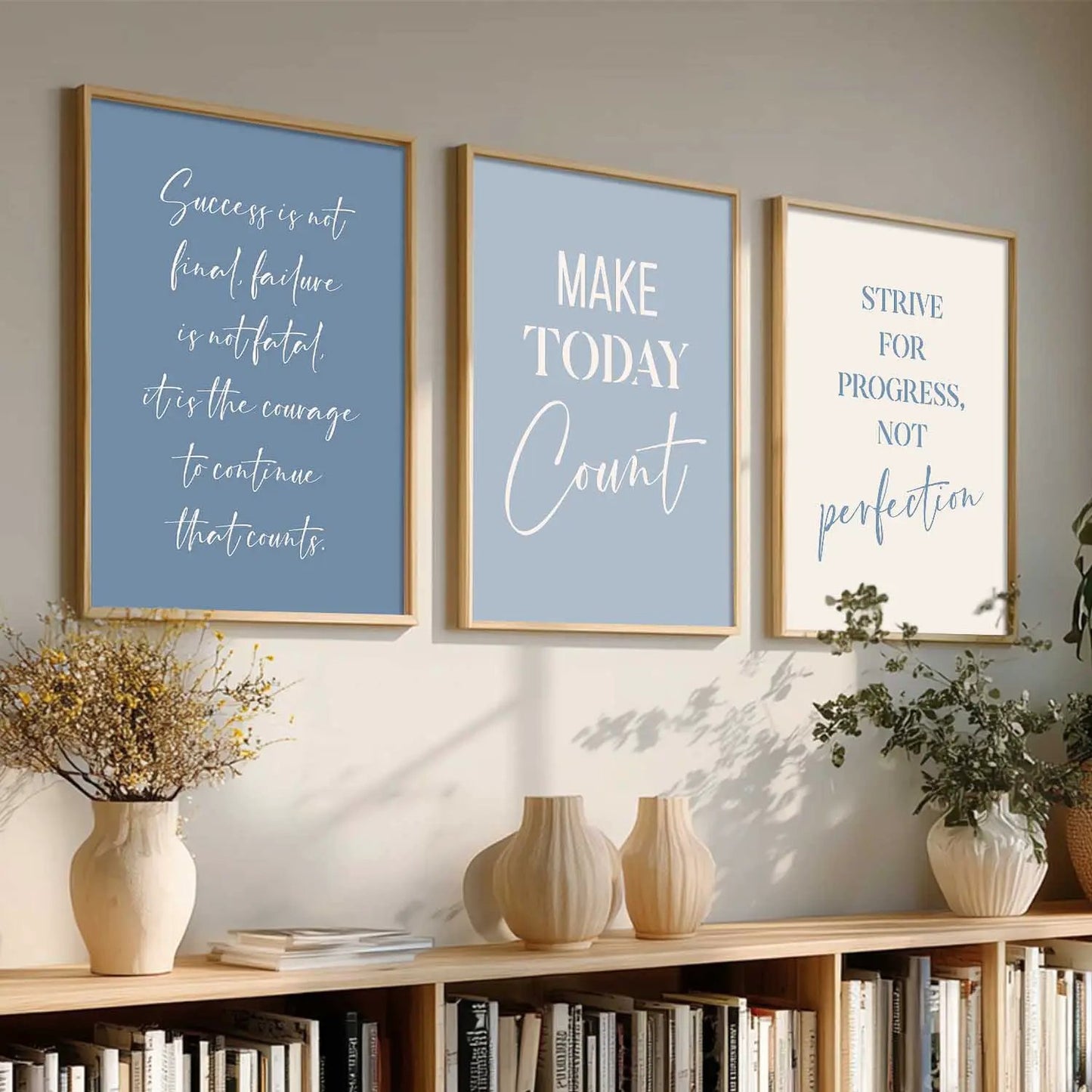 Motivational Wall Art Paintings for Living Room - Wall Poster With frames by Kotart store