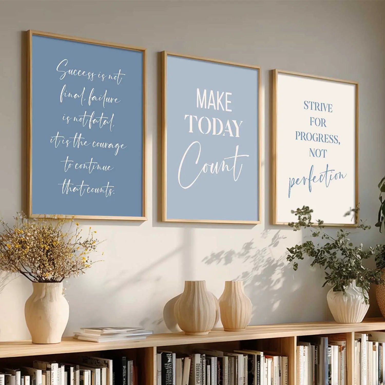Motivational Wall Art Paintings for Living Room - Wall Poster With frames by Kotart store