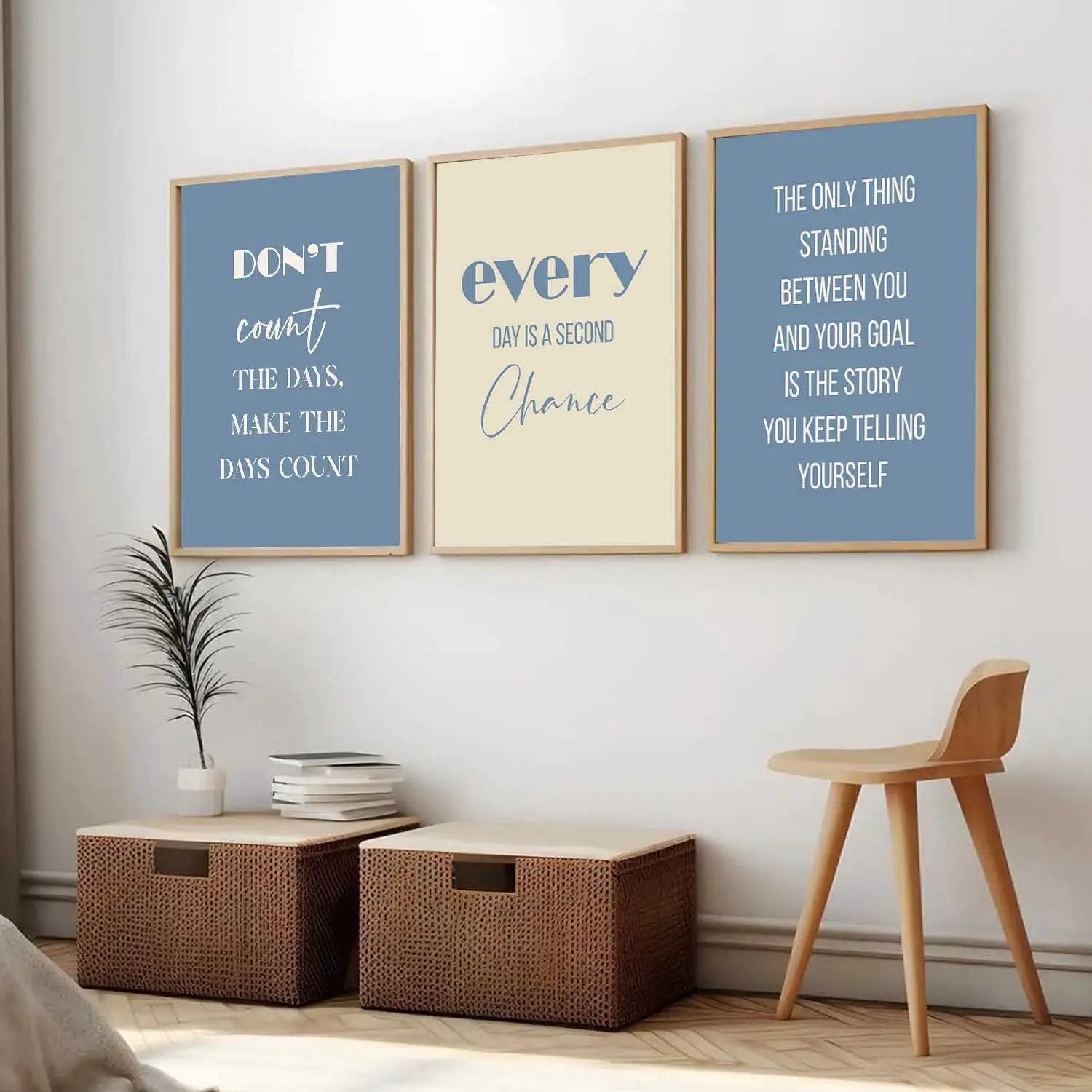 Motivational Wall Art Paintings for Living Room - Wall Poster With frames by Kotart store