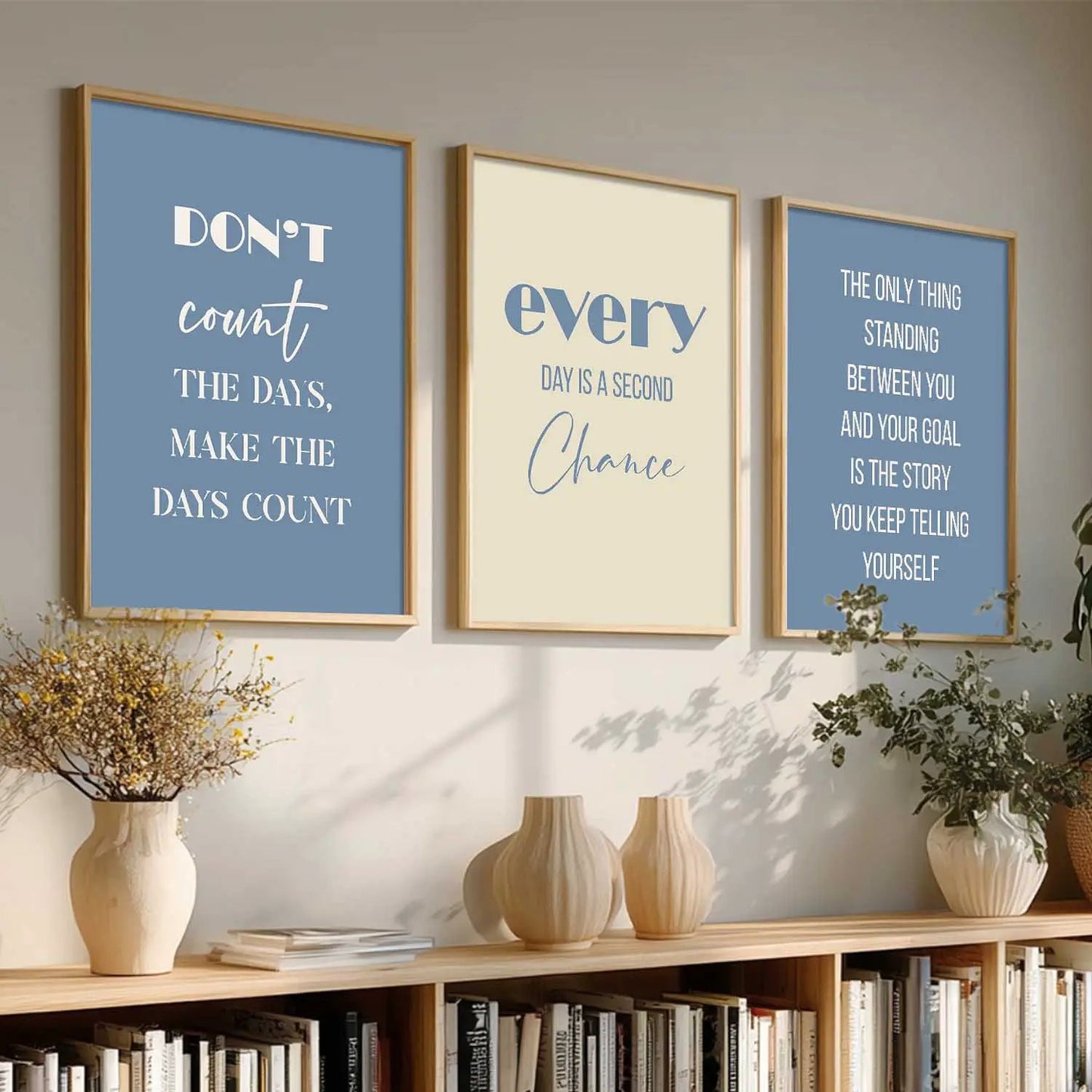 Motivational Wall Art Paintings for Living Room - Wall Poster With frames by Kotart store