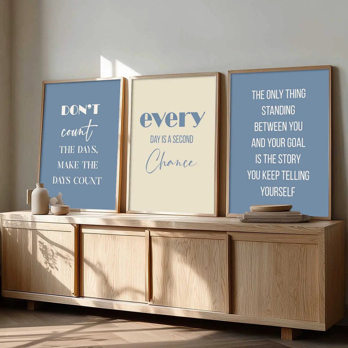 Motivational Wall Art Paintings for Living Room - Wall Poster With frames by Kotart store