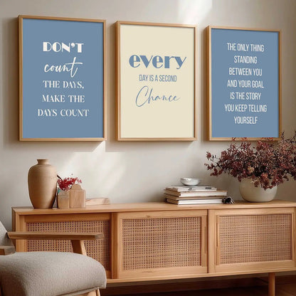 Motivational Wall Art Paintings for Living Room - Wall Poster With frames by Kotart store