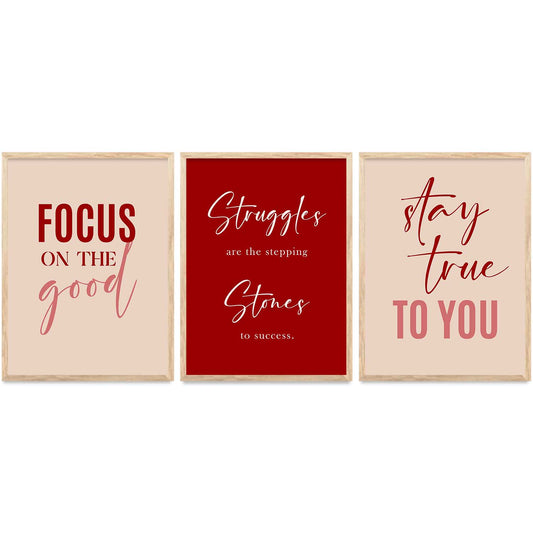 Motivational  Wall Art Paintings for Living Room - Wall Poster With frames