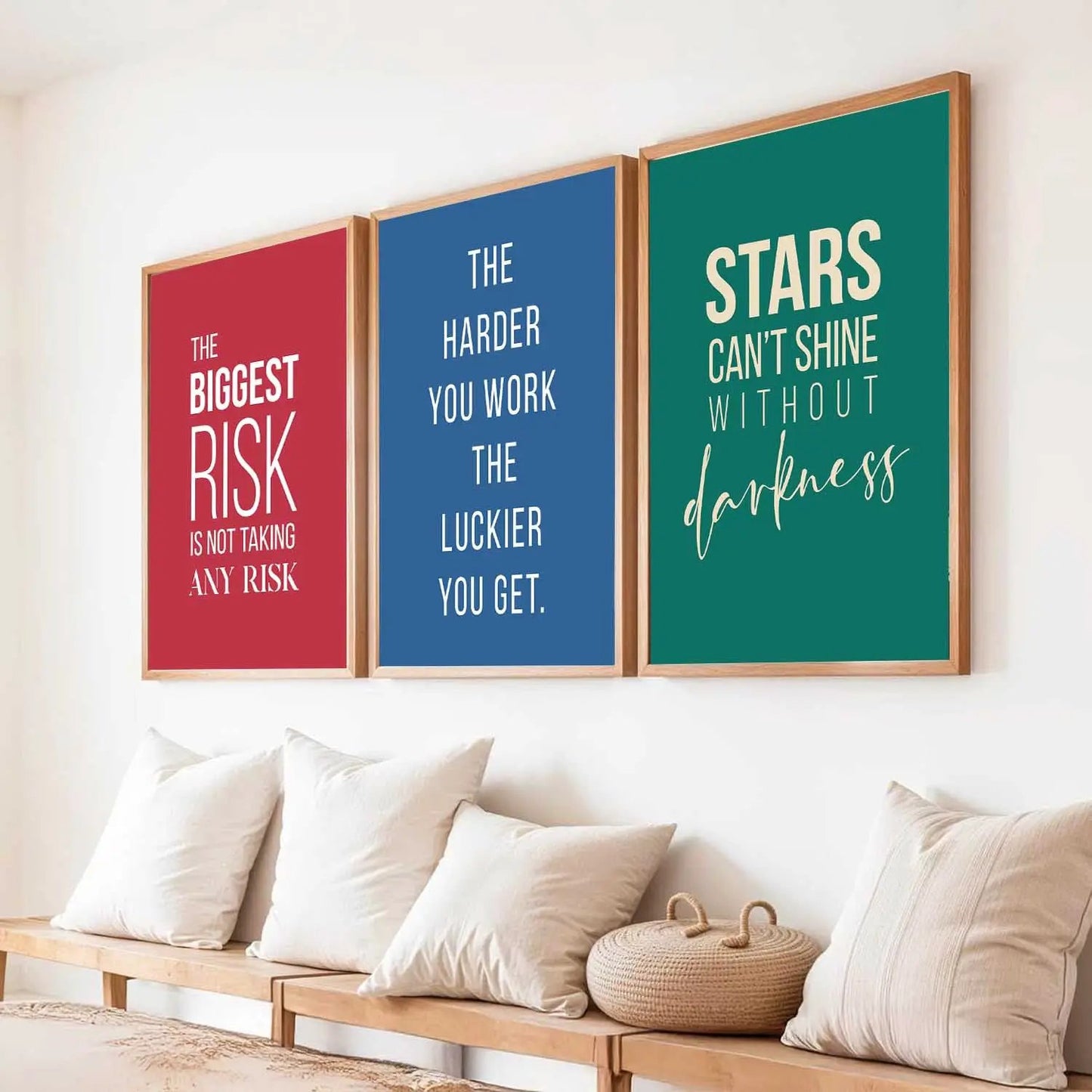 Motivational Wall Art Paintings for Living Room - Wall Poster With frames by Kotart store