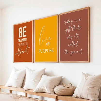 Motivational Wall Art Paintings for Living Room - Wall Poster With frames by Kotart store