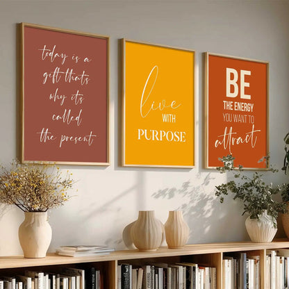 Motivational Wall Art Paintings for Living Room - Wall Poster With frames by Kotart store