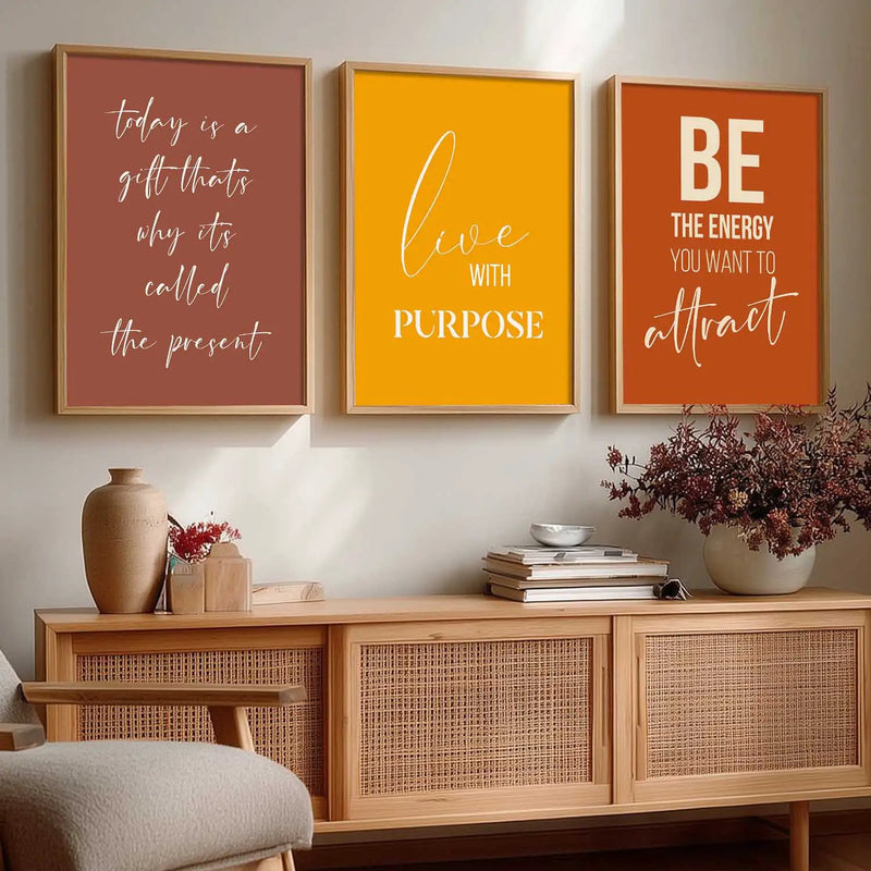 Motivational Wall Art Paintings for Living Room - Wall Poster With frames by Kotart store