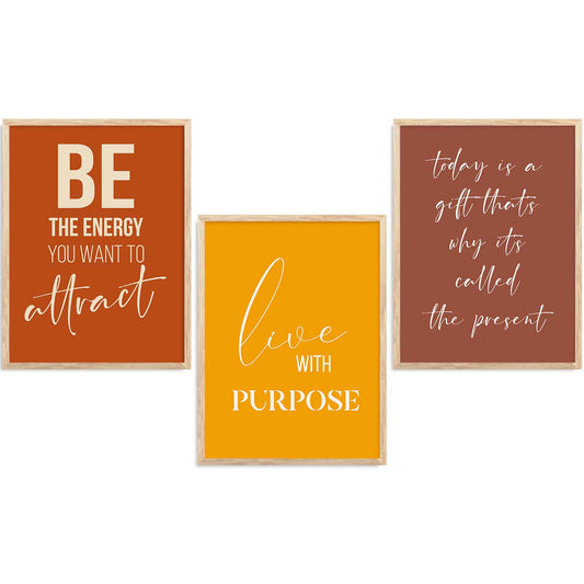 Motivational  Wall  Art Paintings for Living Room - Wall Poster With frames