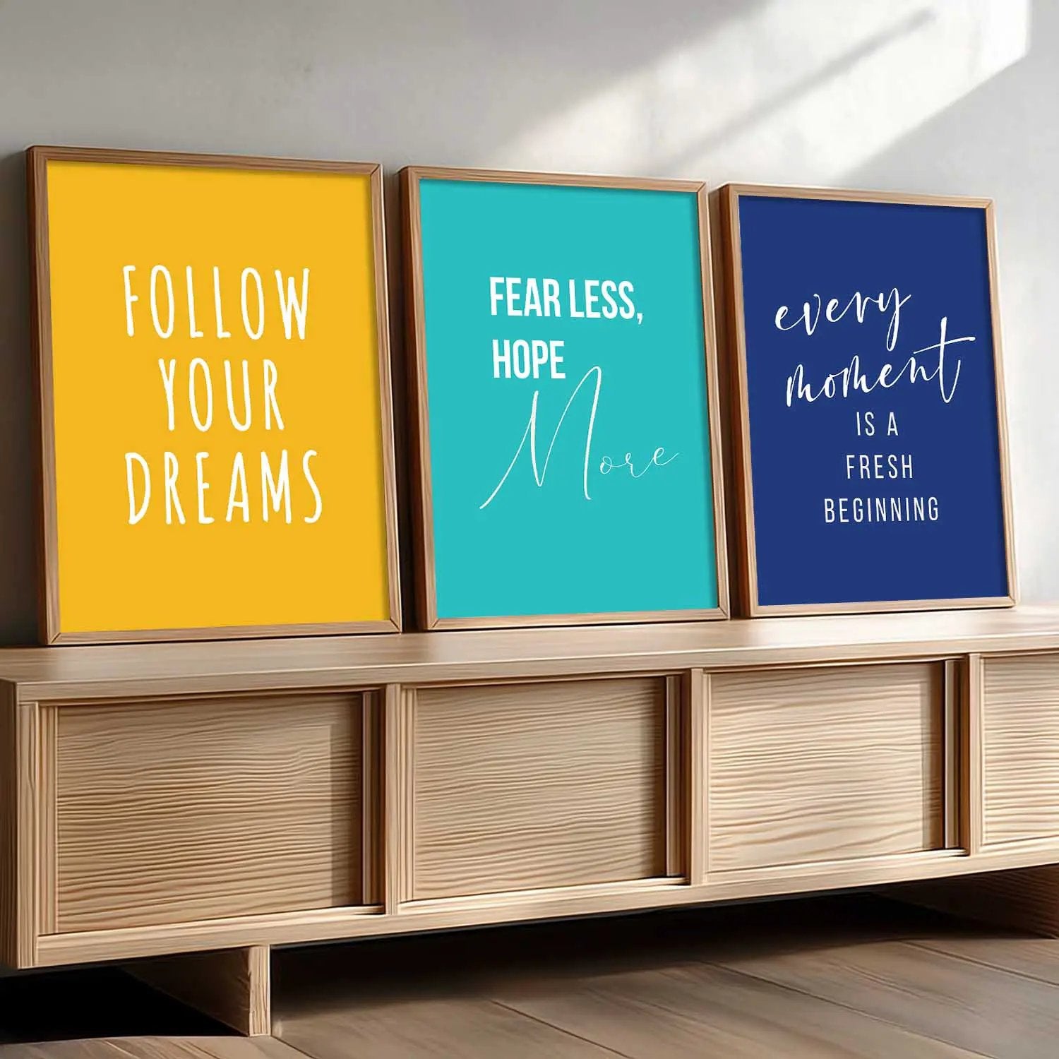 Motivational Wall Art Paintings for Living Room - Wall Poster With frames by Kotart store