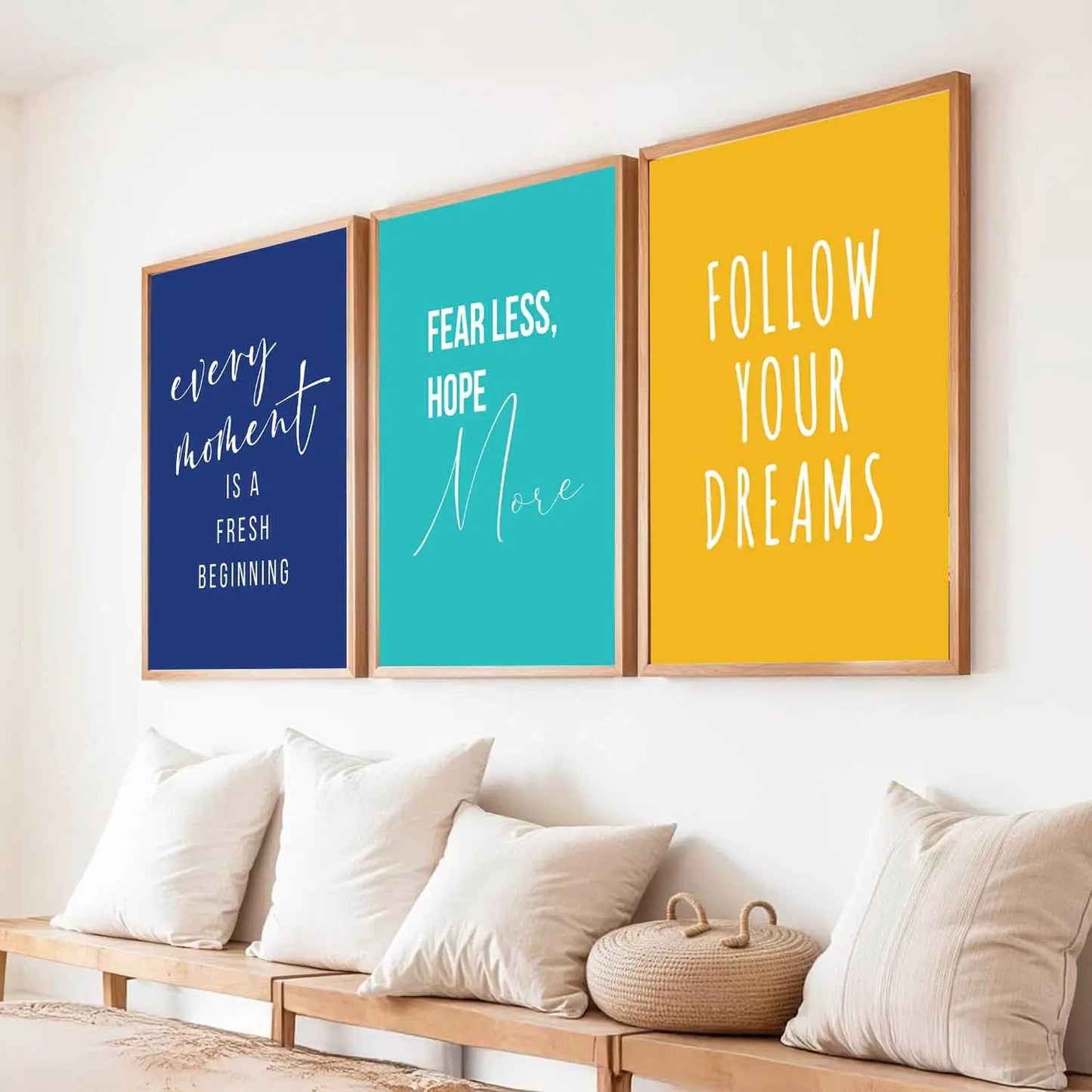 Motivational Wall Art Paintings for Living Room - Wall Poster With frames by Kotart store