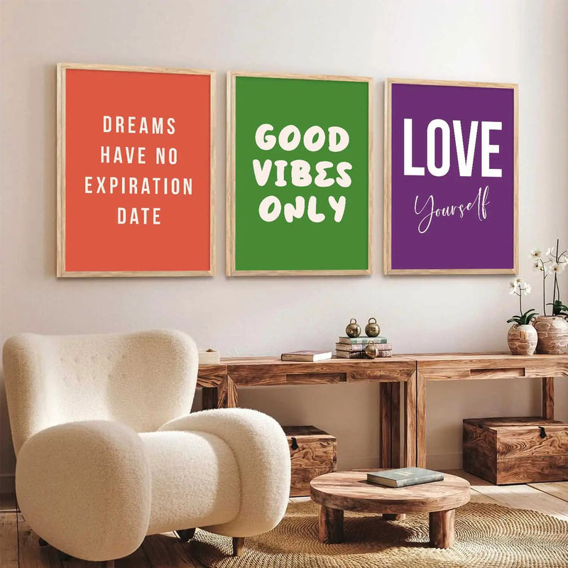 Motivational Wall Art Paintings for Living Room - Wall Poster With frames by Kotart store