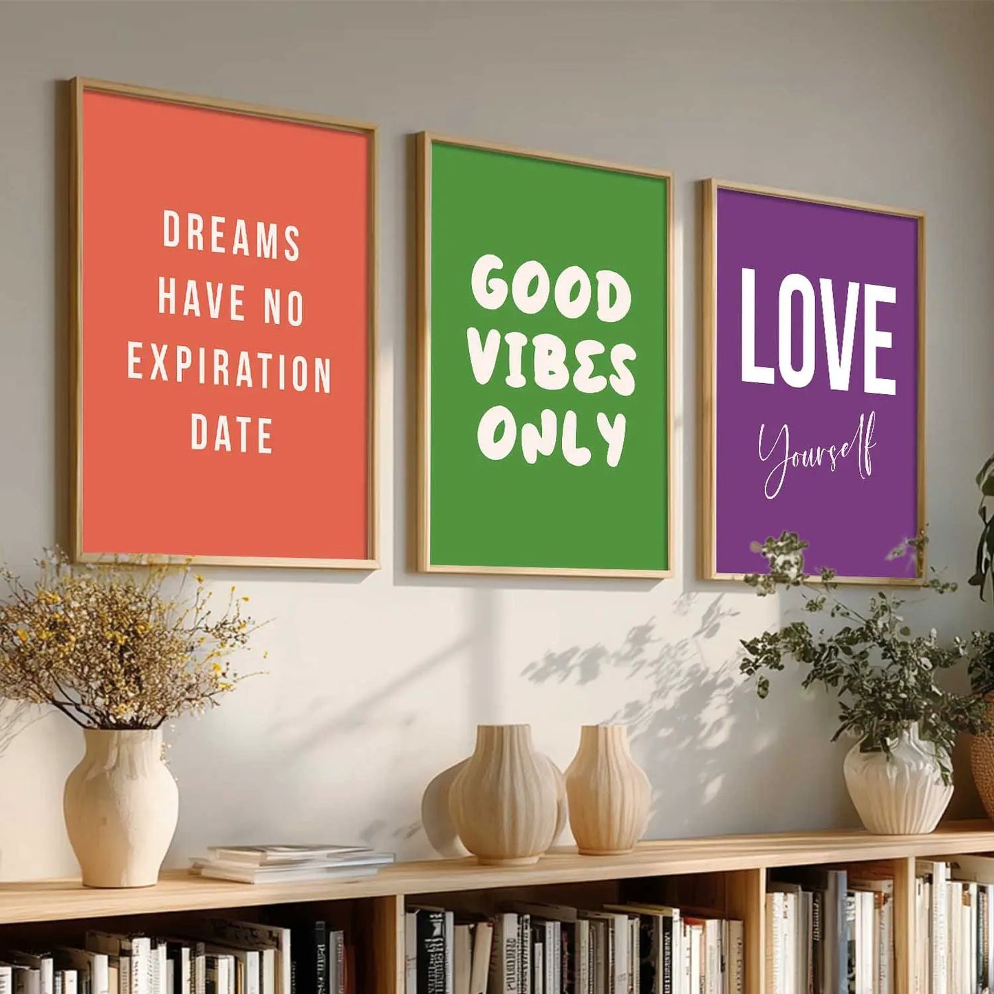 Motivational Wall Art Paintings for Living Room - Wall Poster With frames by Kotart store