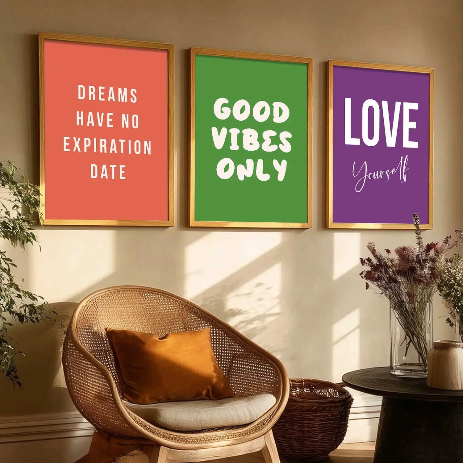 Motivational Wall Art Paintings for Living Room - Wall Poster With frames by Kotart store