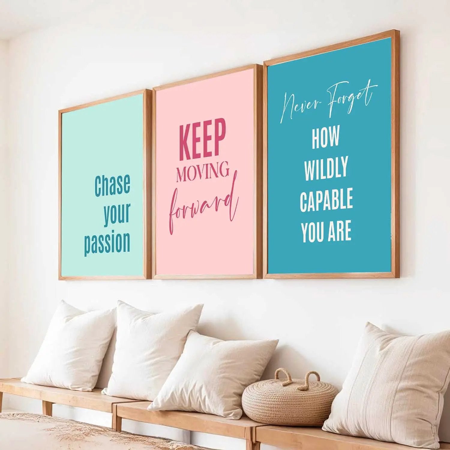 Motivational Wall Art Paintings for Living Room - Wall Poster With frames by Kotart store