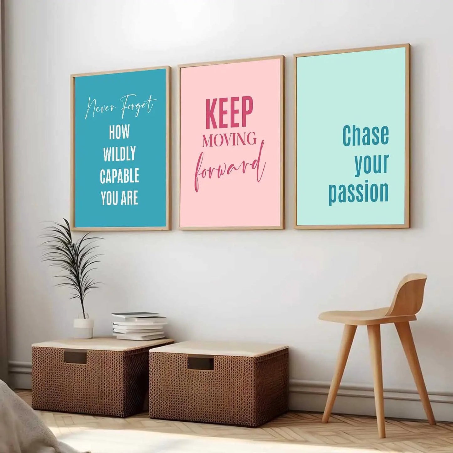Motivational Wall Art Paintings for Living Room - Wall Poster With frames by Kotart store