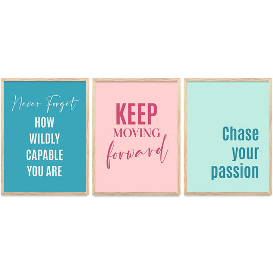 Motivational  Wall  Art Paintings for Living Room - Wall Poster With frames