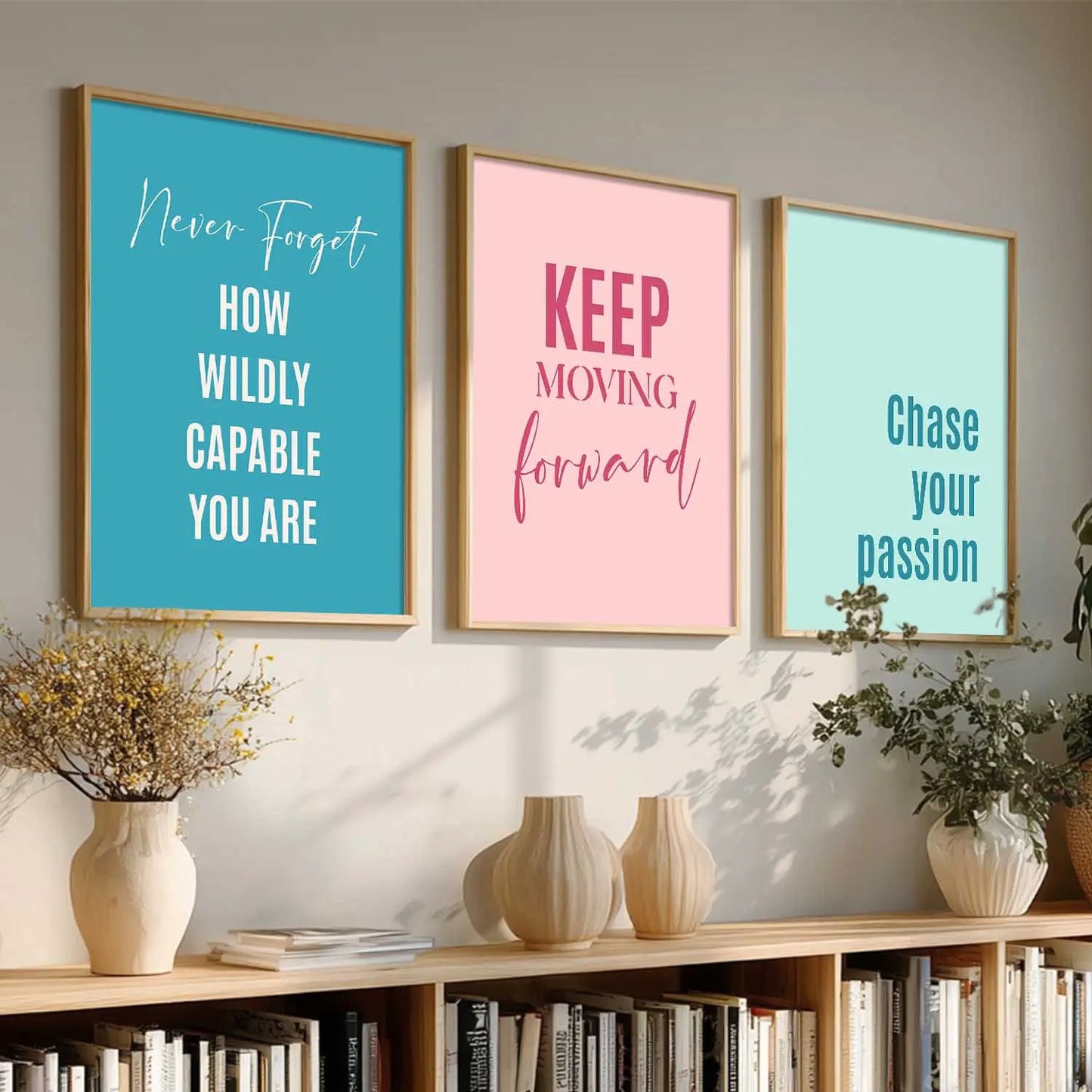Motivational Wall Art Paintings for Living Room - Wall Poster With frames by Kotart store