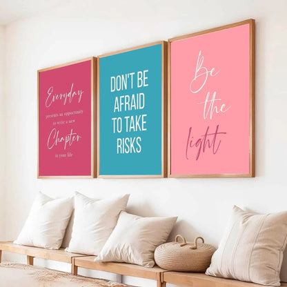 Motivational Wall Art Paintings for Living Room - Wall Poster With frames by Kotart store