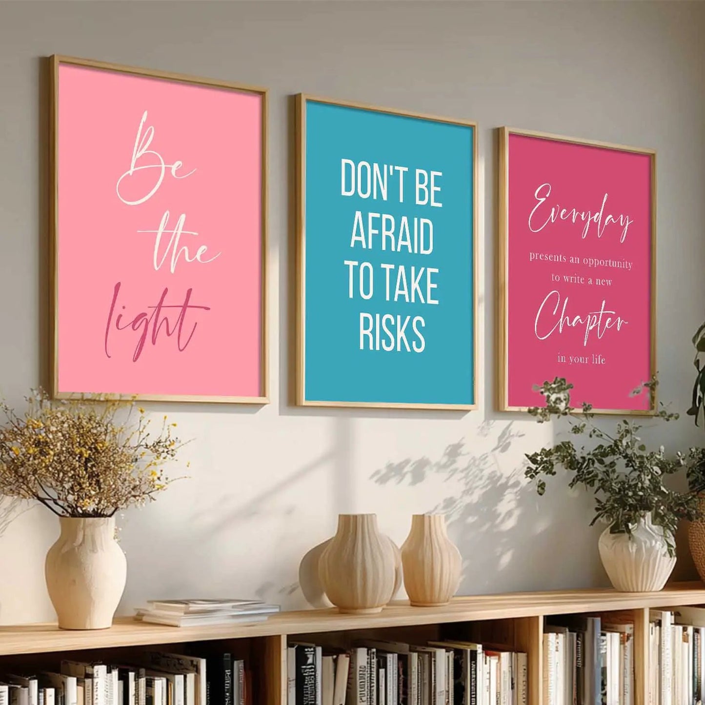 Motivational Wall Art Paintings for Living Room - Wall Poster With frames by Kotart store