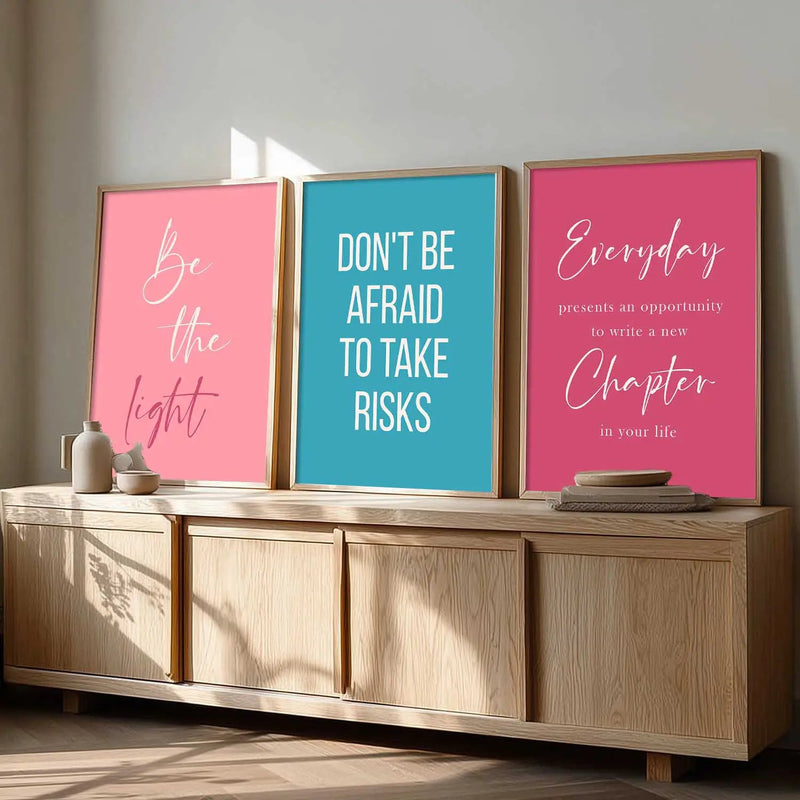 Motivational Wall Art Paintings for Living Room - Wall Poster With frames by Kotart store