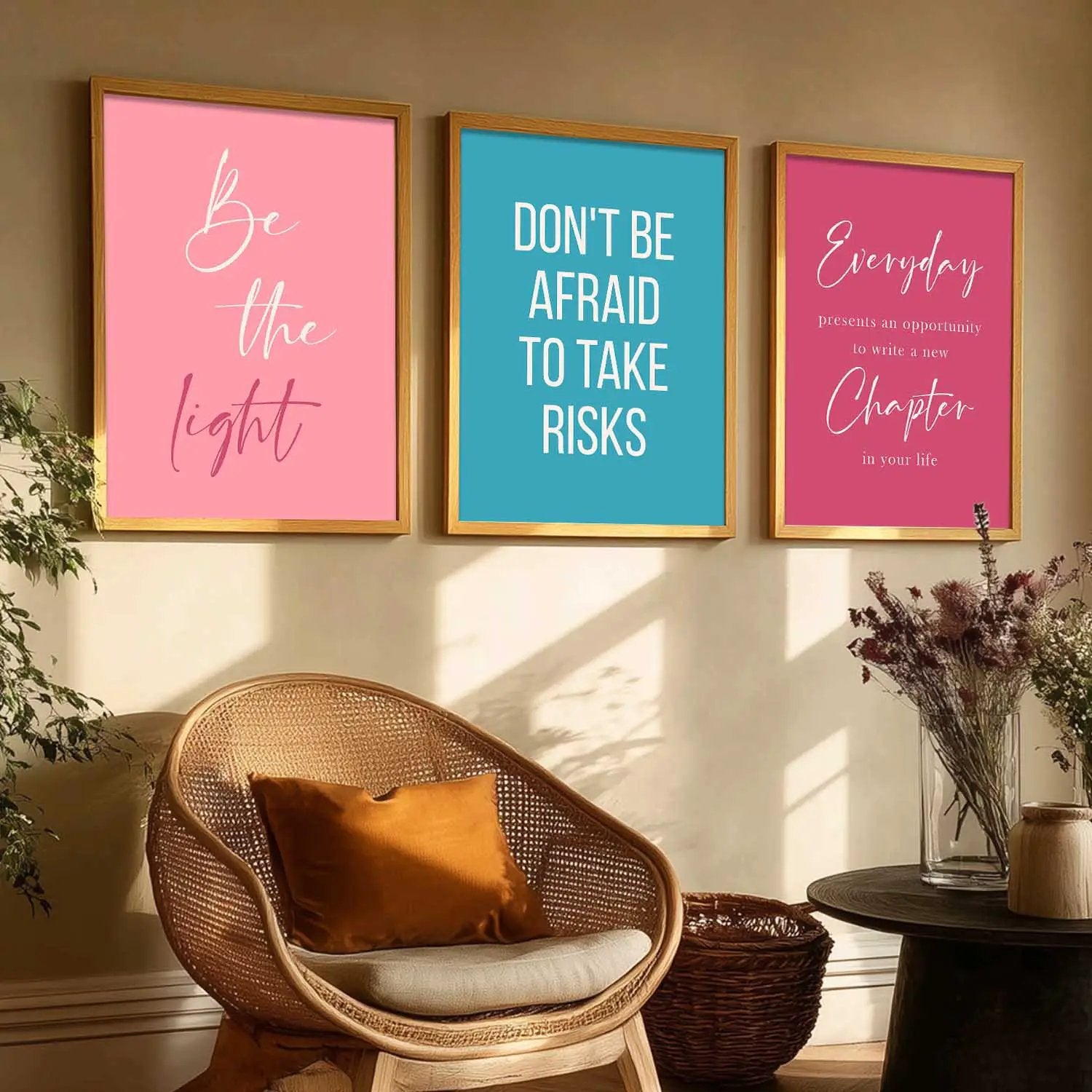 Motivational Wall Art Paintings for Living Room - Wall Poster With frames by Kotart store