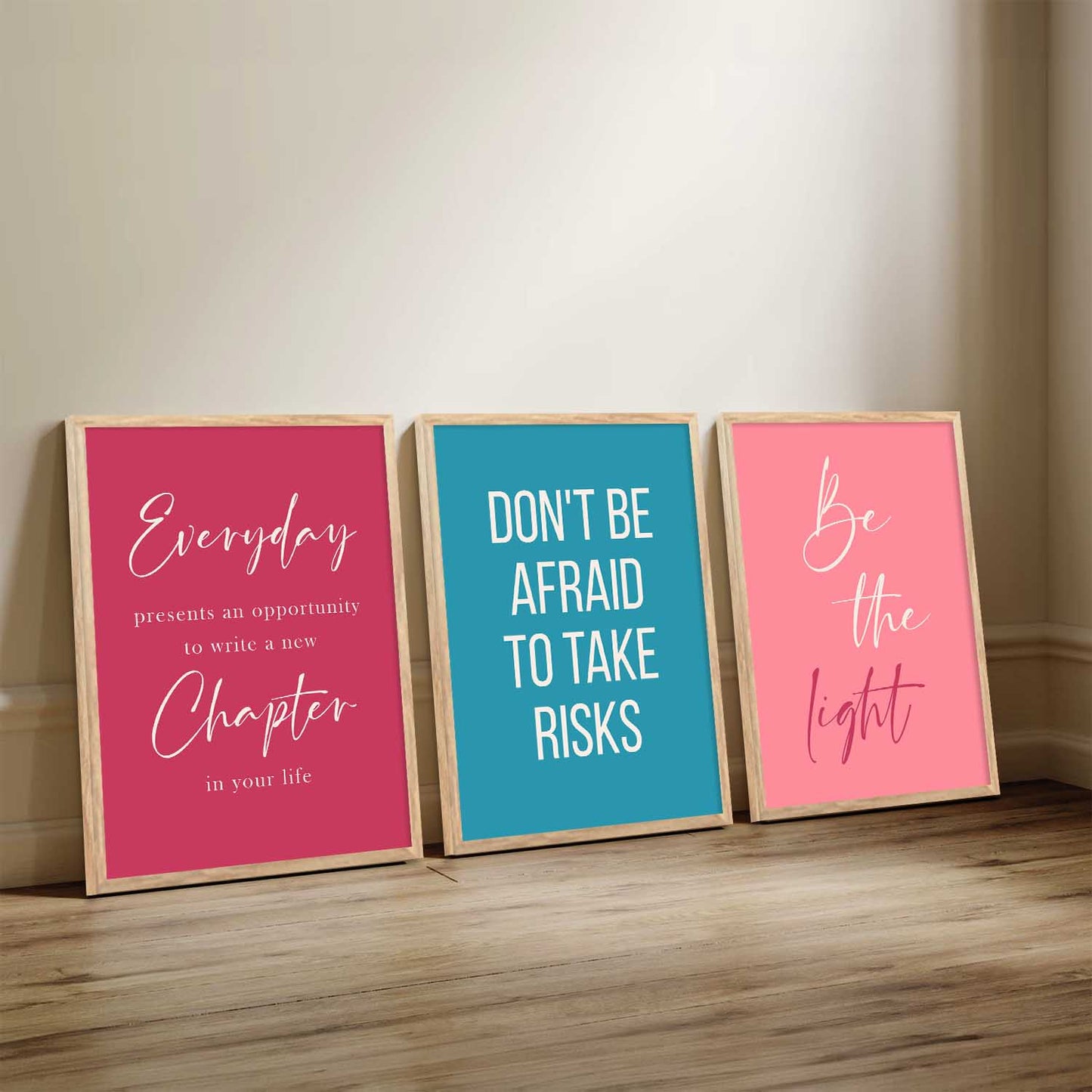 Motivational  Wall   Art Paintings for Living Room - Wall Poster With frames