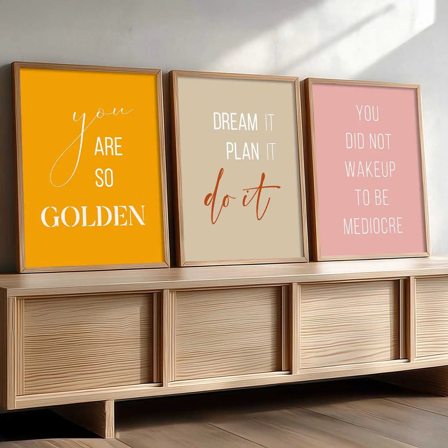 Motivational Wall Art Paintings for Living Room - Wall Poster With frames by Kotart store