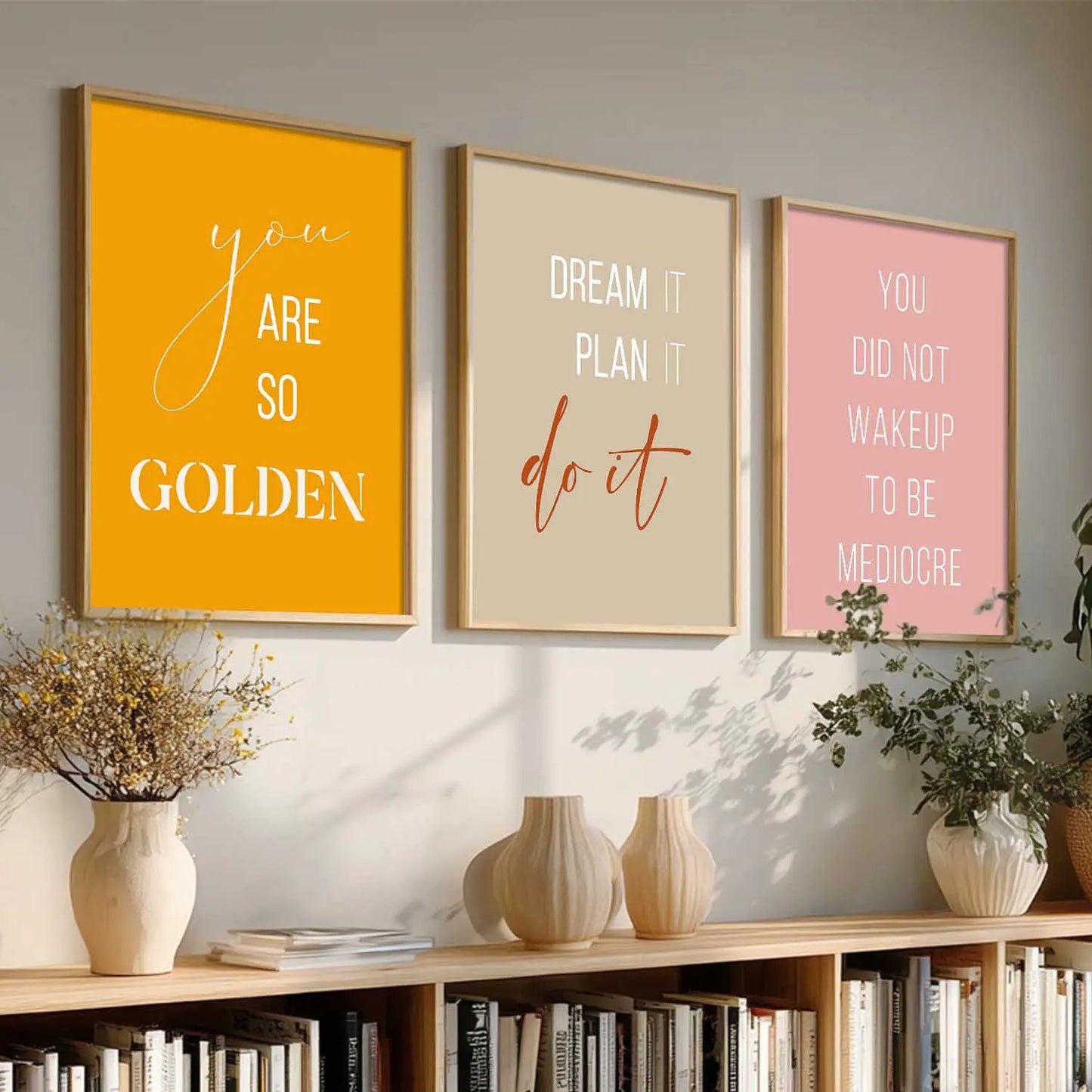 Motivational Wall Art Paintings for Living Room - Wall Poster With frames by Kotart store