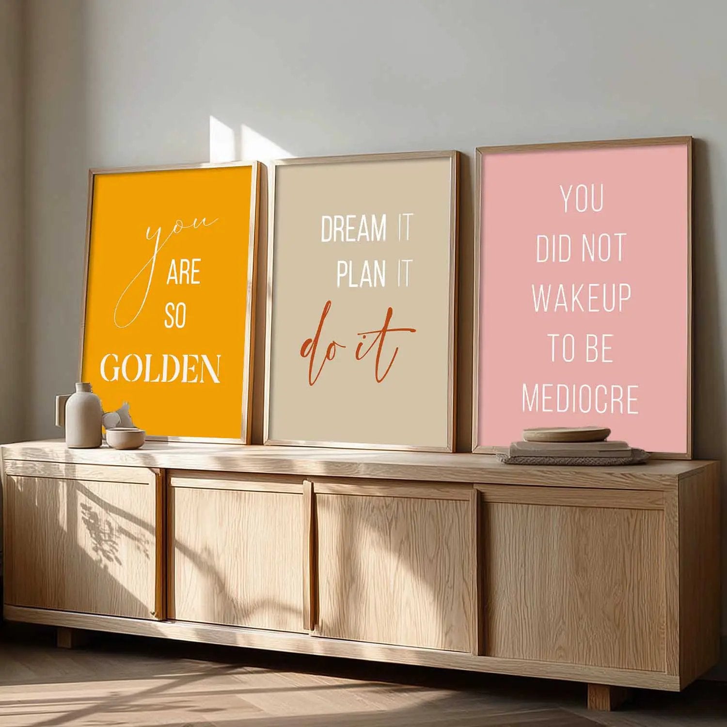 Motivational Wall Art Paintings for Living Room - Wall Poster With frames by Kotart store