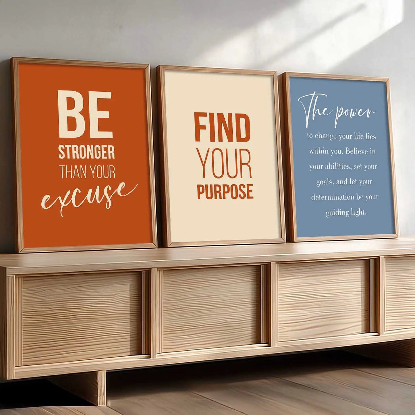 Motivational Wall Art Paintings for Living Room - Wall Poster With frames by Kotart store