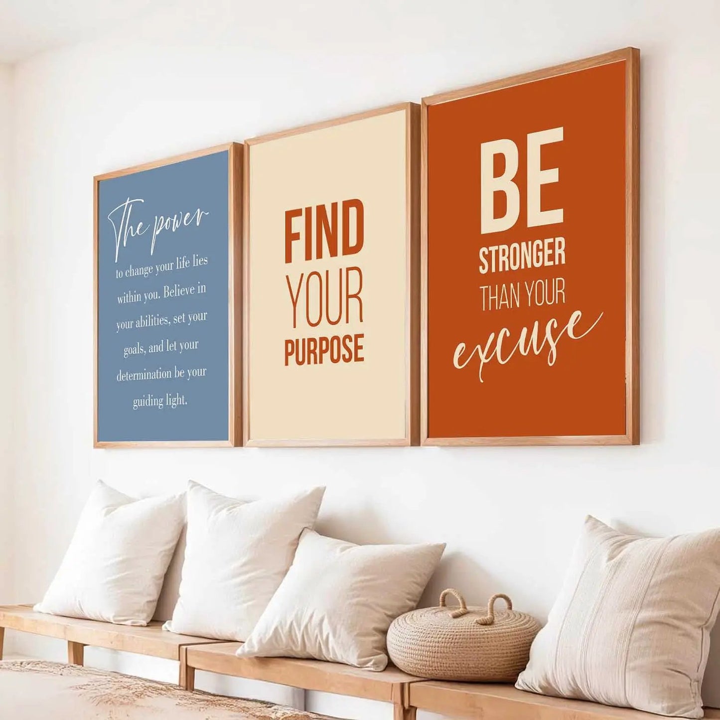 Motivational Wall Art Paintings for Living Room - Wall Poster With frames by Kotart store