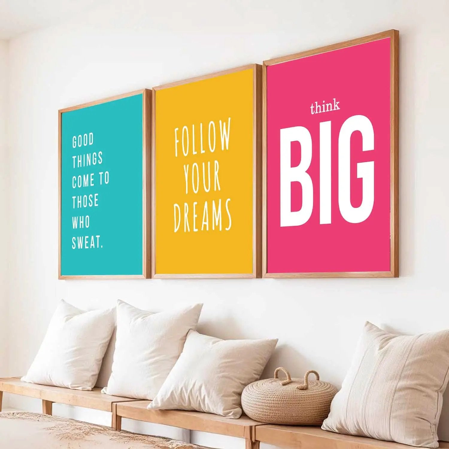 Motivational Wall Art Paintings for Living Room - Wall Poster With frames by Kotart store