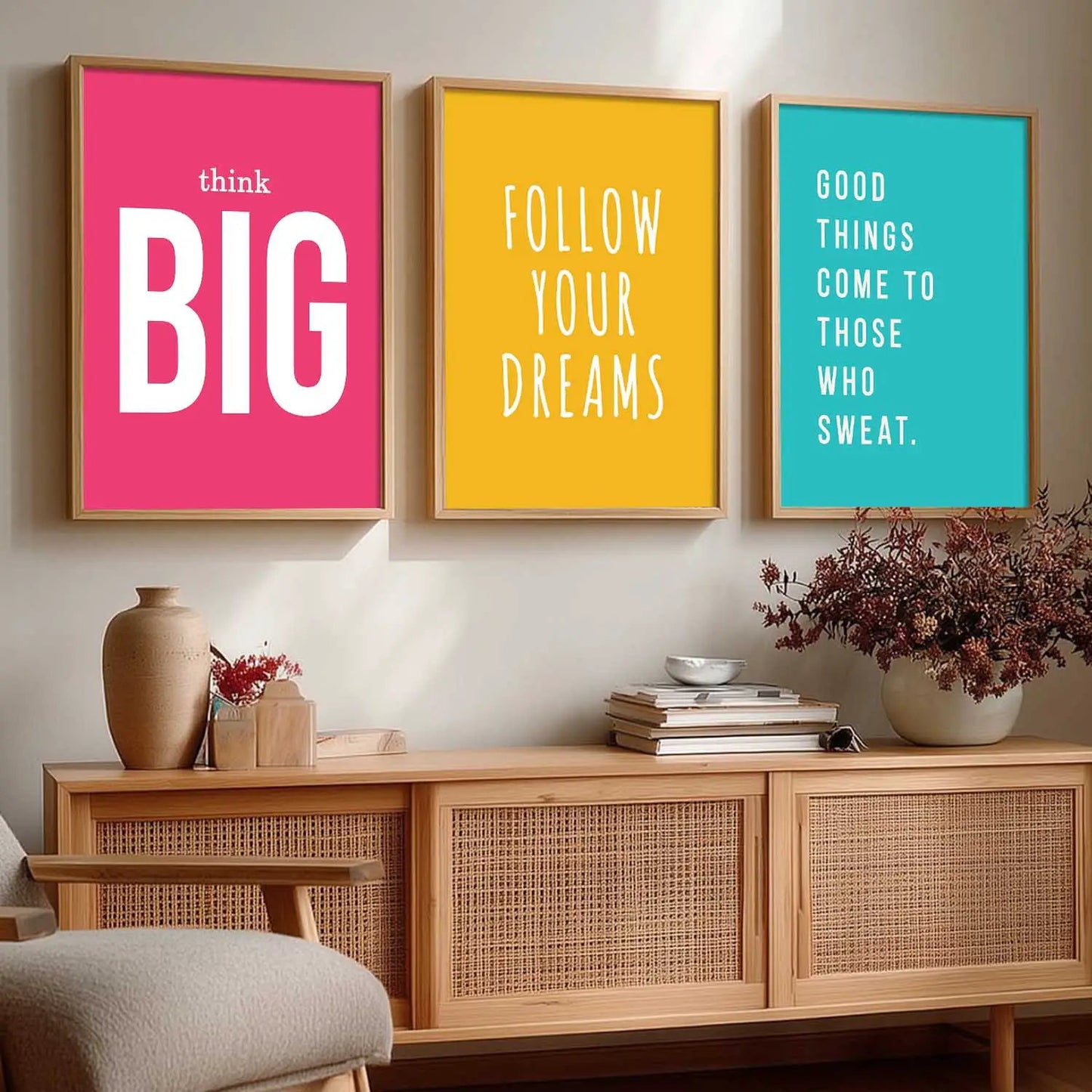 Motivational Wall Art Paintings for Living Room - Wall Poster With frames by Kotart store