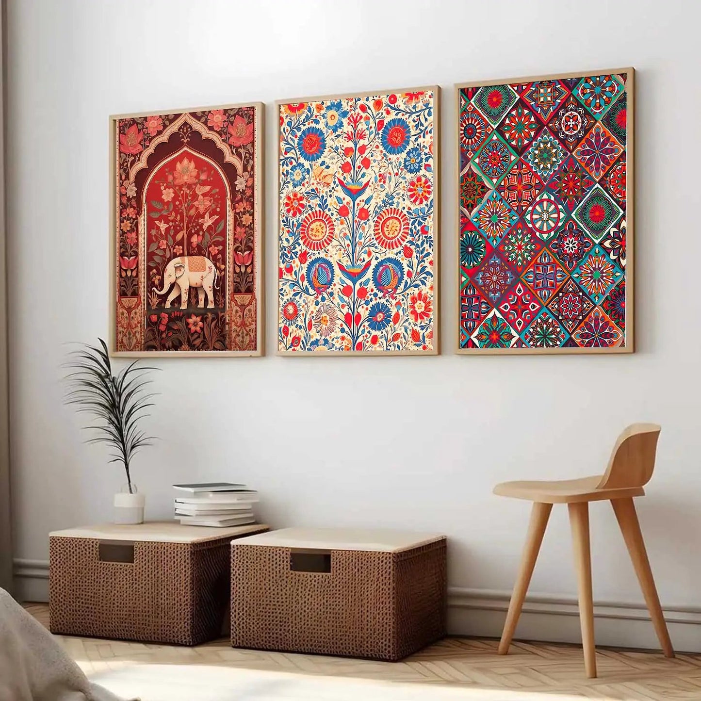 Traditional Wall Art Paintings for Living Room - Wall Poster With frames by Kotart store
