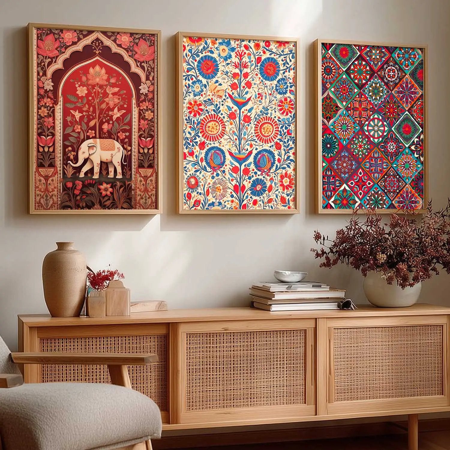 Traditional Wall Art Paintings for Living Room - Wall Poster With frames by Kotart store